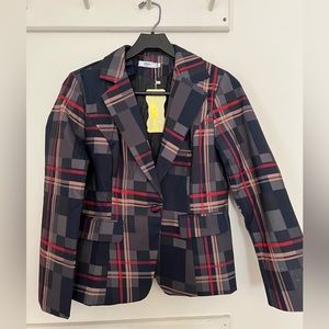 Plaid Blazer. NWT.